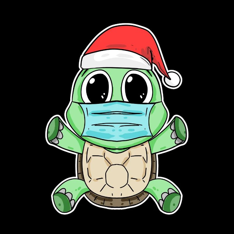 Turtle Christmas Funny
