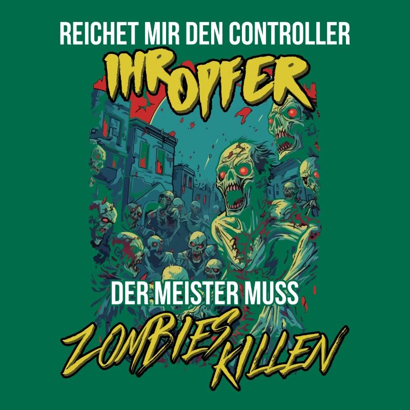Reichet mir den Controller - Muss Zombies killen