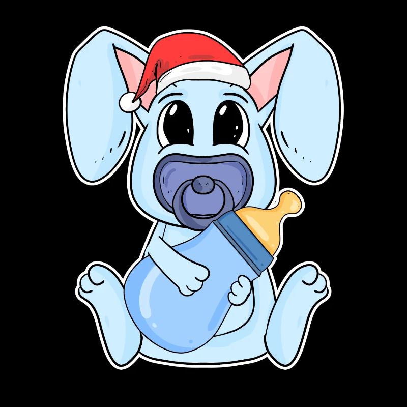 Lapin bébé Noël