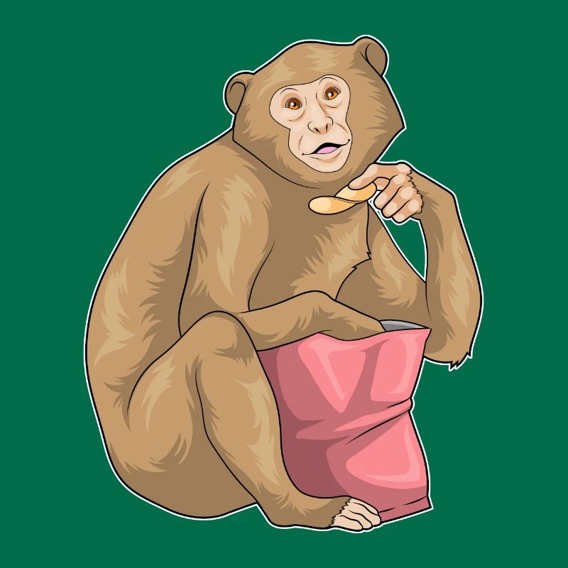 Sac à puces Monkey Chips