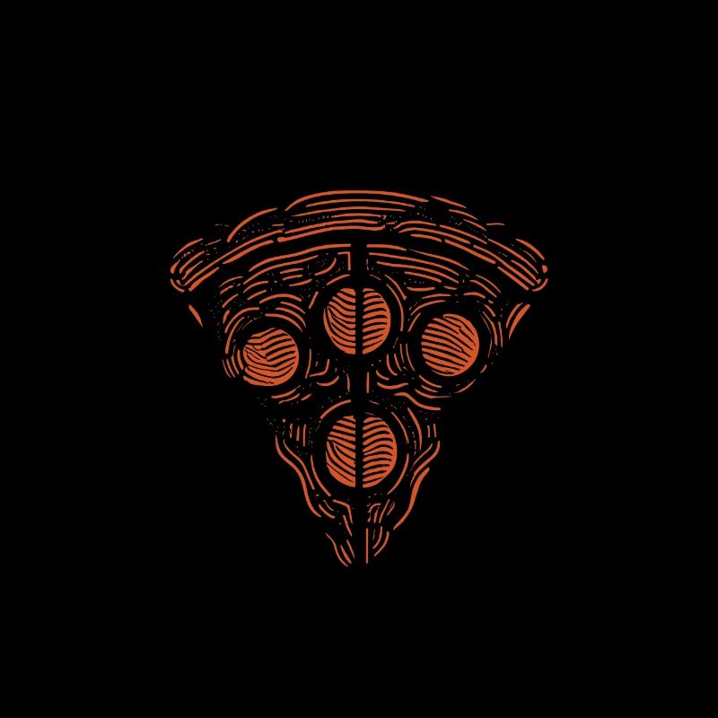 Dans la pizza, nous faisons croûter