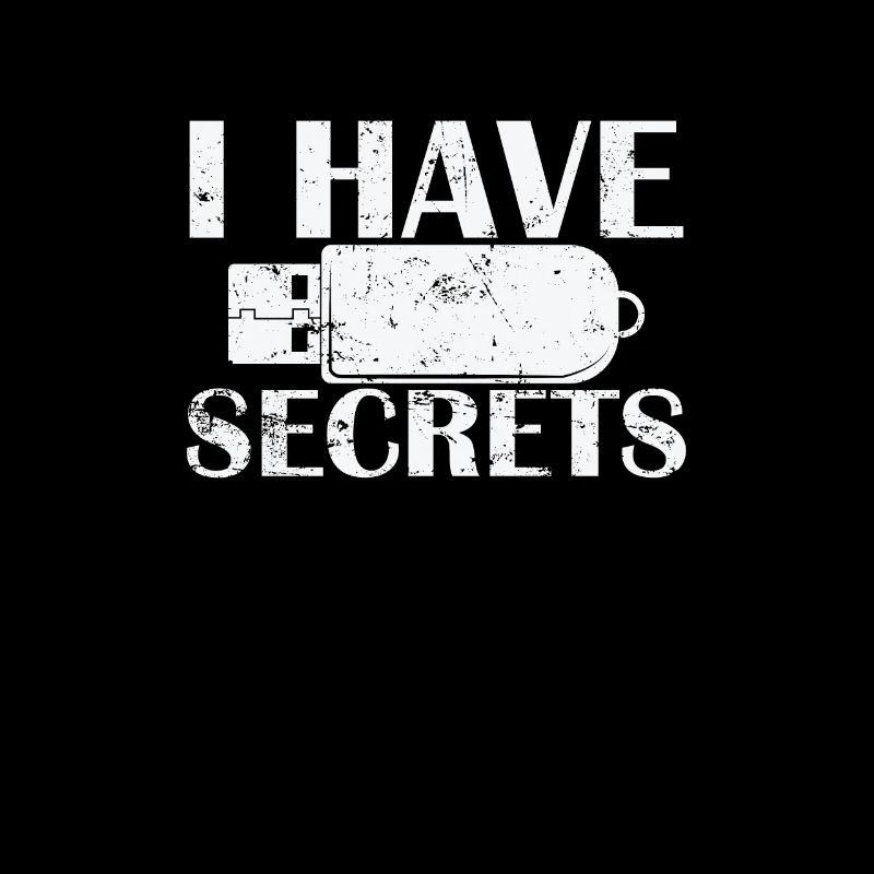 J’ai des secrets USB Stick Retro Storage Module