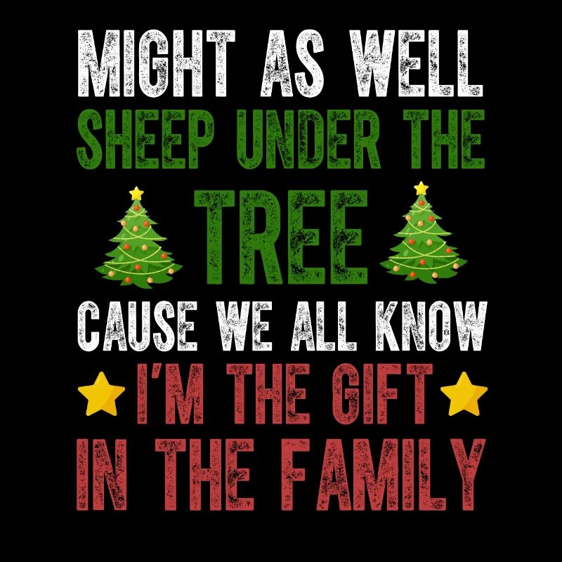 Könnte genauso gut unter dem Baum schlafen Ich bin das Geschenk