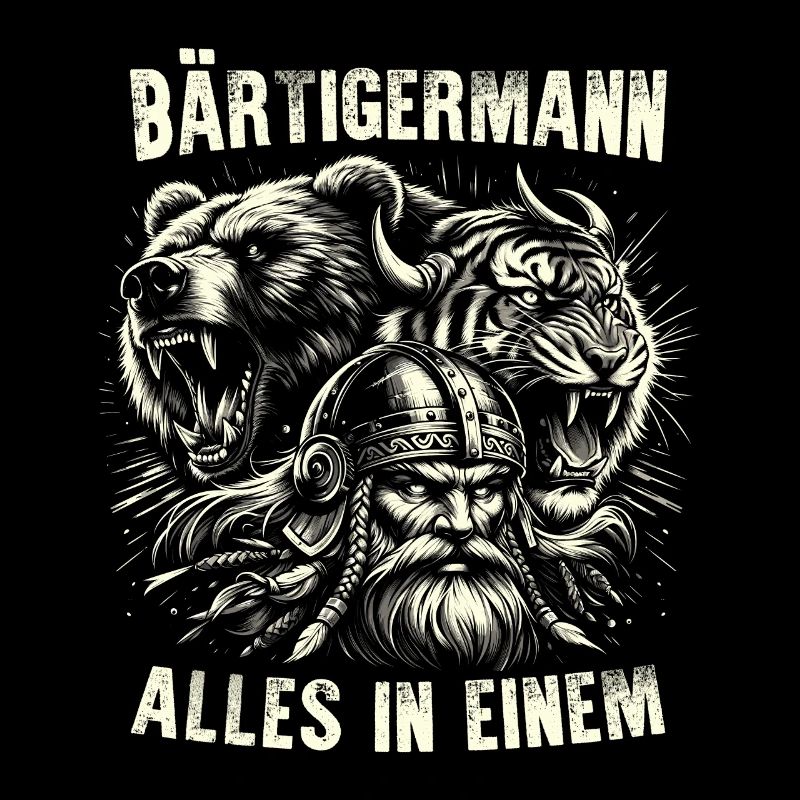 Bärtigermann alles in einem Wikinger
