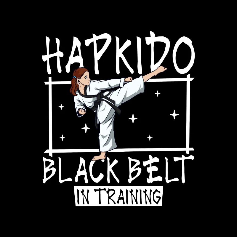 Schwarzer Gürtel in Arbeit - Hapkido