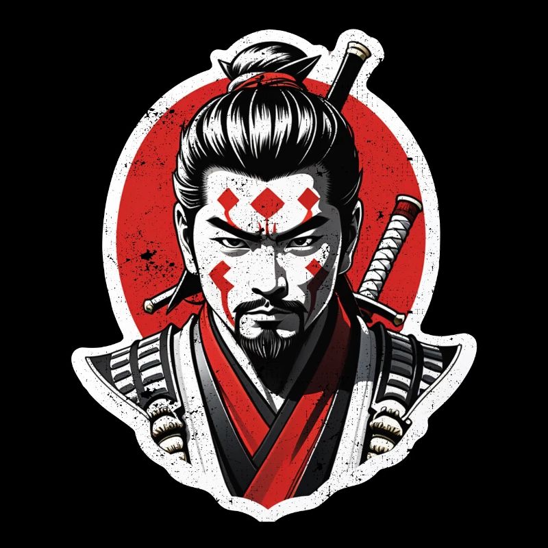 Samurai-Krieger - Japan - Dämon