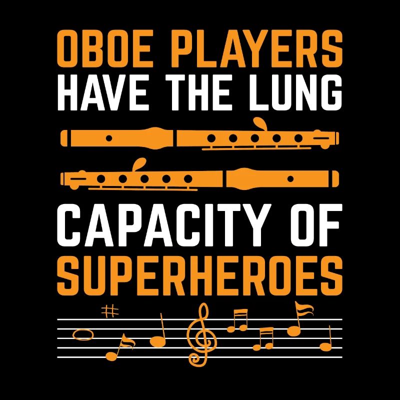 Oboe Player Oboe Basoonist Marching Band Instrumen