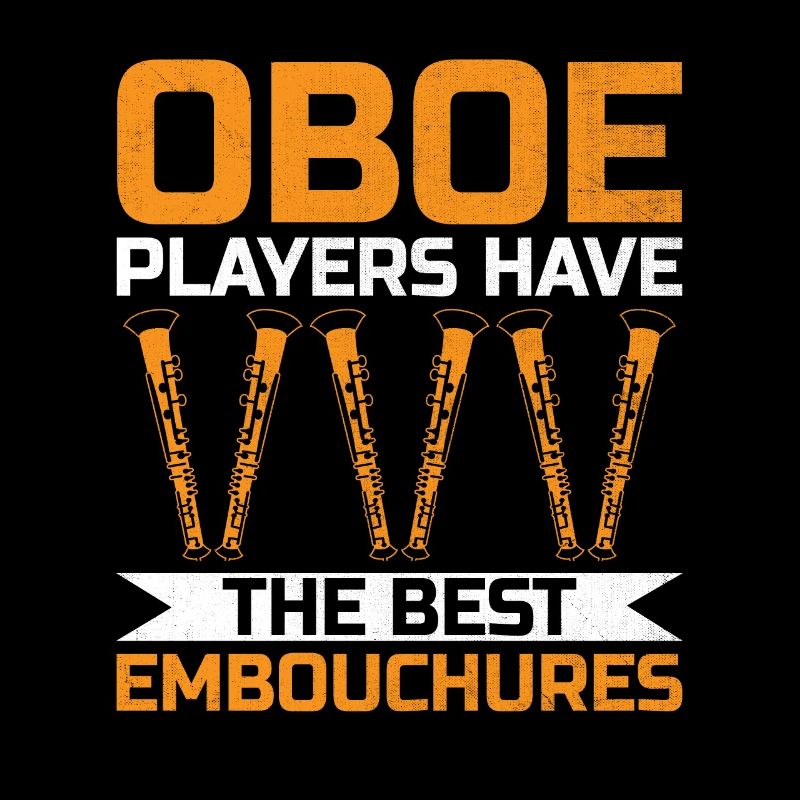 Oboe Player Oboe Basoonist Marching Band Instrumen
