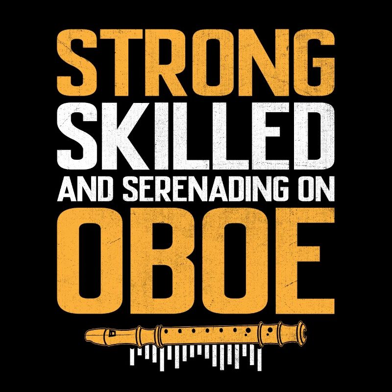 Oboe Player Oboe Basoonist Marching Band Instrumen