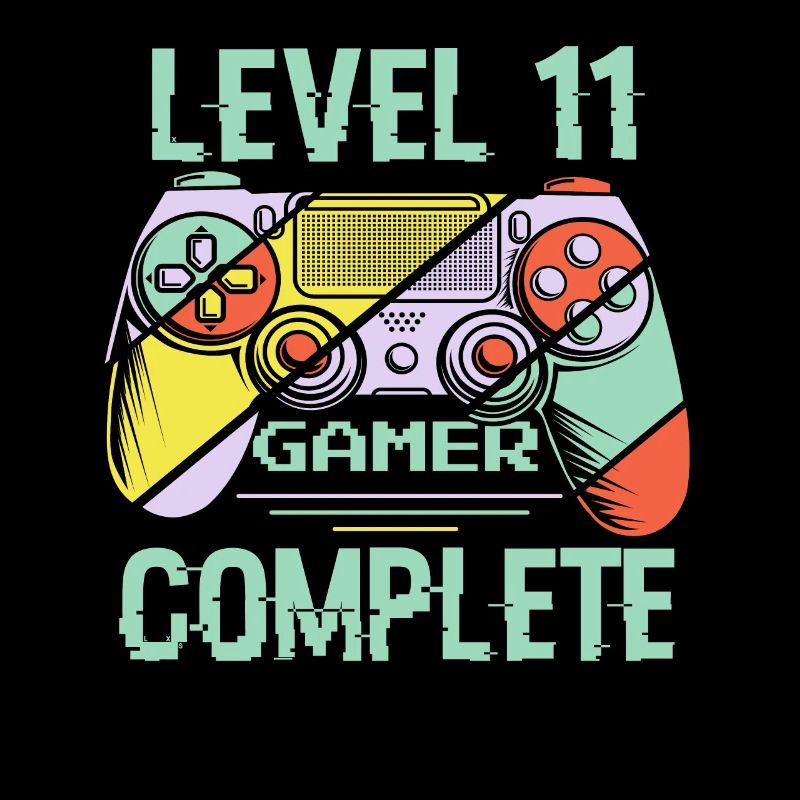 Level 11 Complete 11 Years Gamer Level 11 Complete