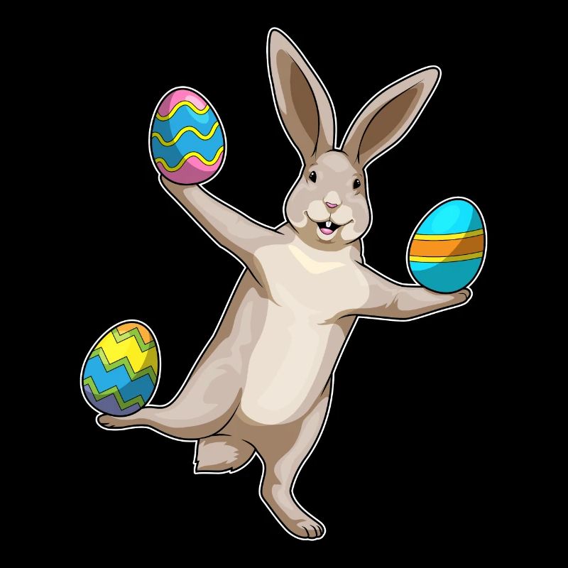 Bunny Easter Dancing