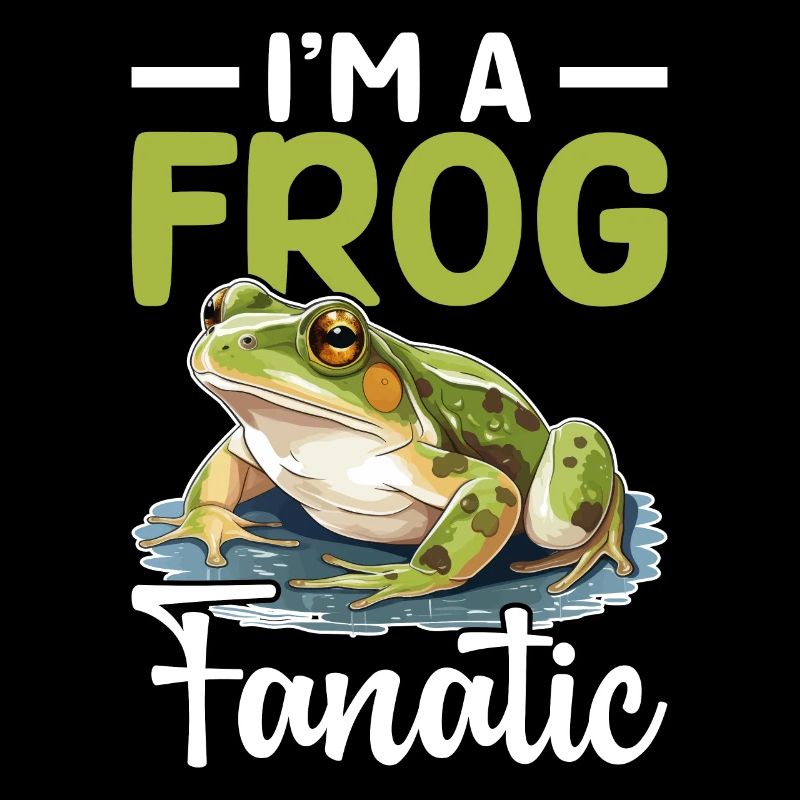 Frosch Geschenk Ich bin ein Frosch Fanatiker