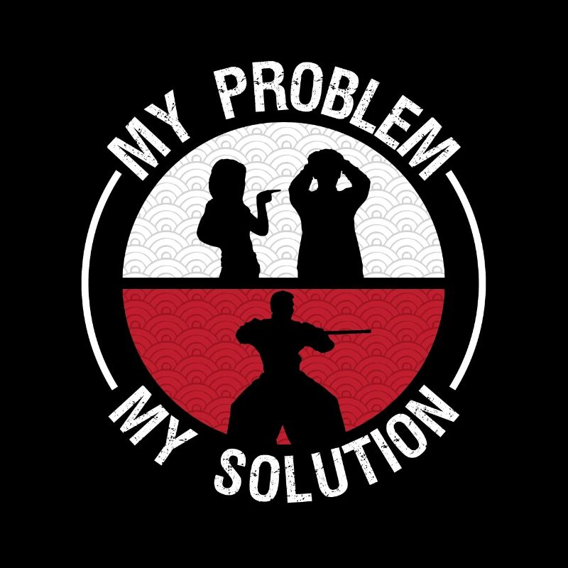 Aikido Fighter My Problem My Pictogram Dad Aikido