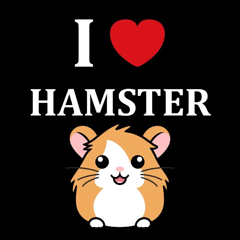Mignon Humour petit hamster