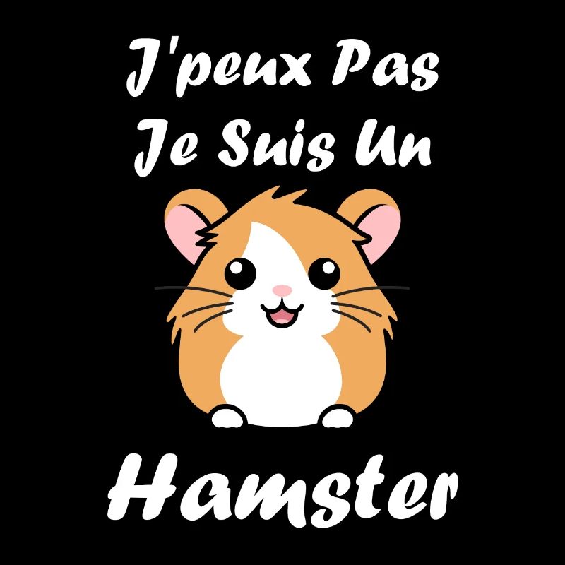 Mignon Humour petit hamster