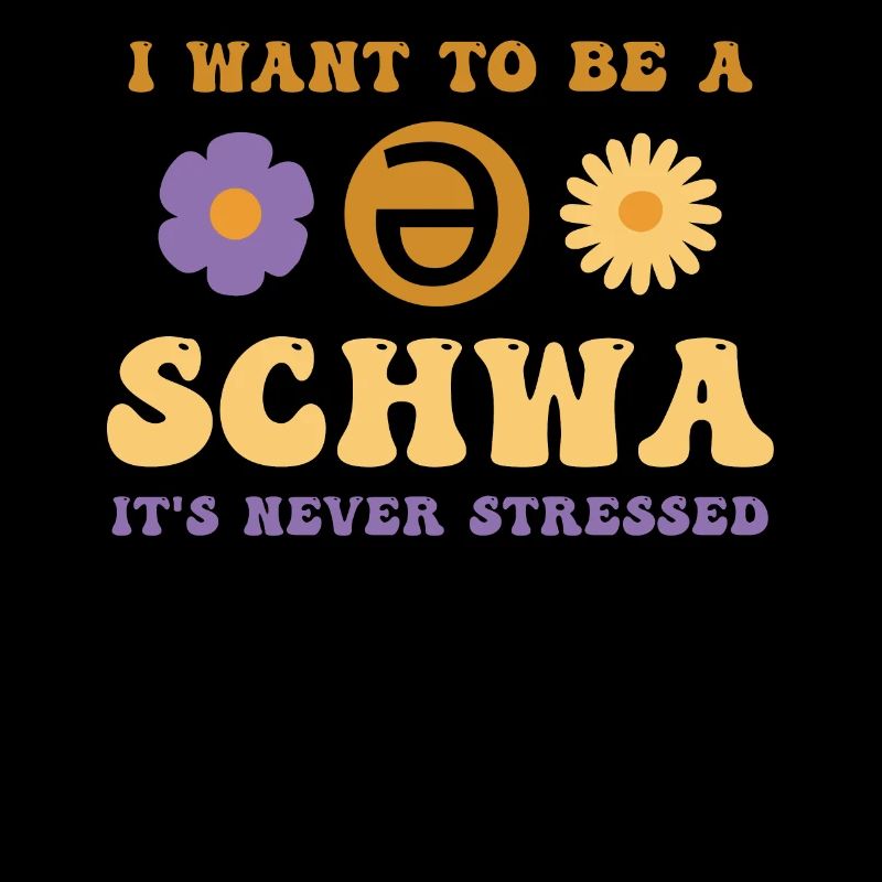 Ich will ein Schwa sein, der nie gestresst ist