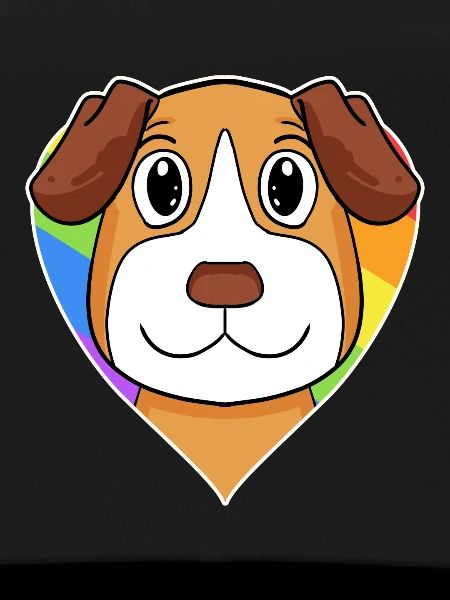 Jack Russell Terrier Rainbow