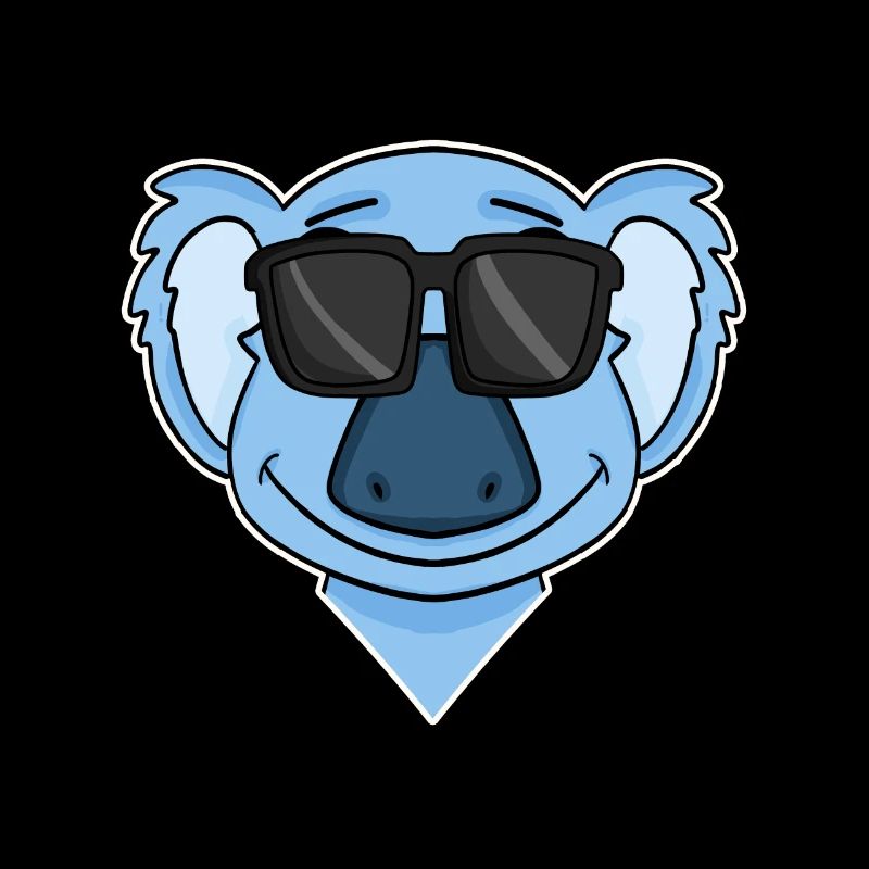 Koala avec des lunettes