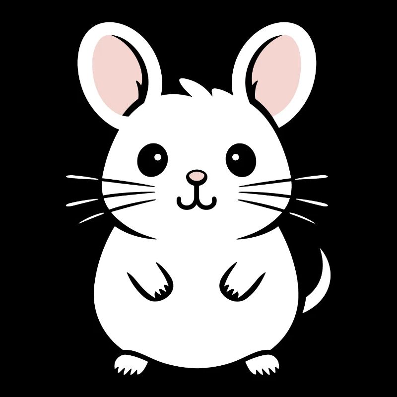 Petit chinchilla mignon