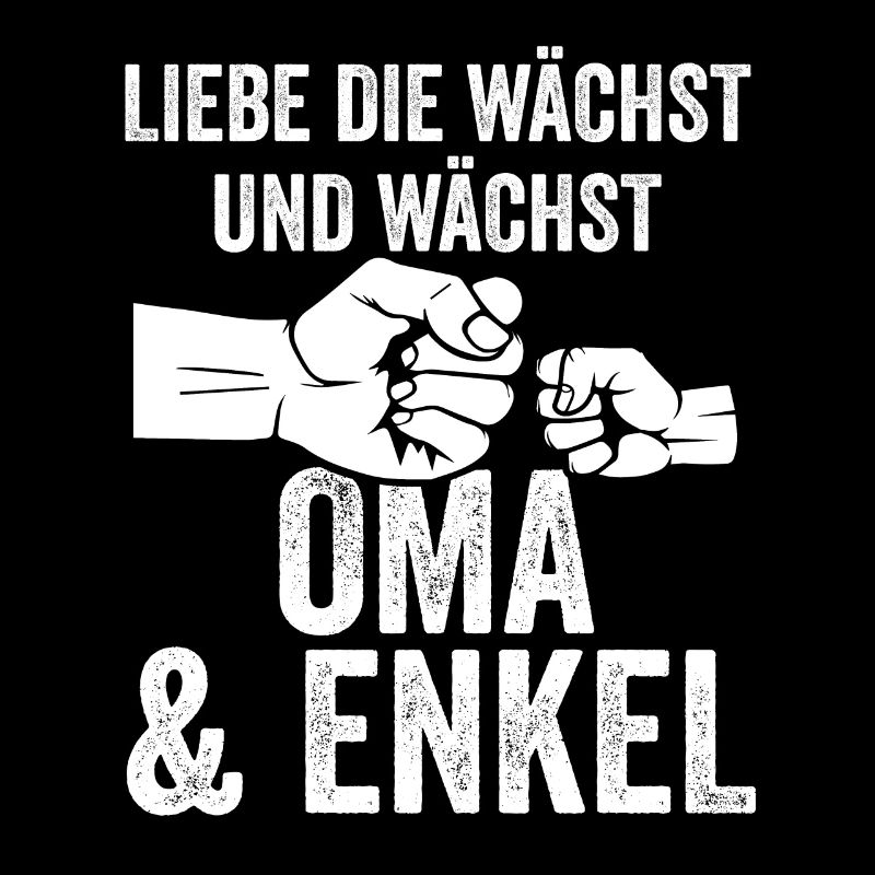 Oma Großmutter und Enkel