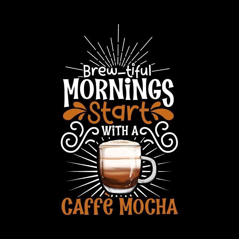 Good morning with caffè mocha