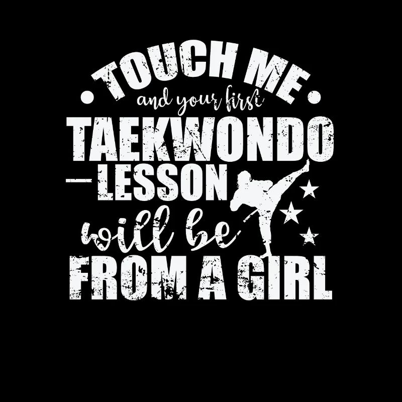 Touchez-moi et votre première leçon de taekwondo
