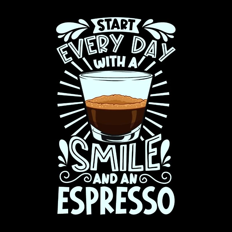 Smile with espresso
