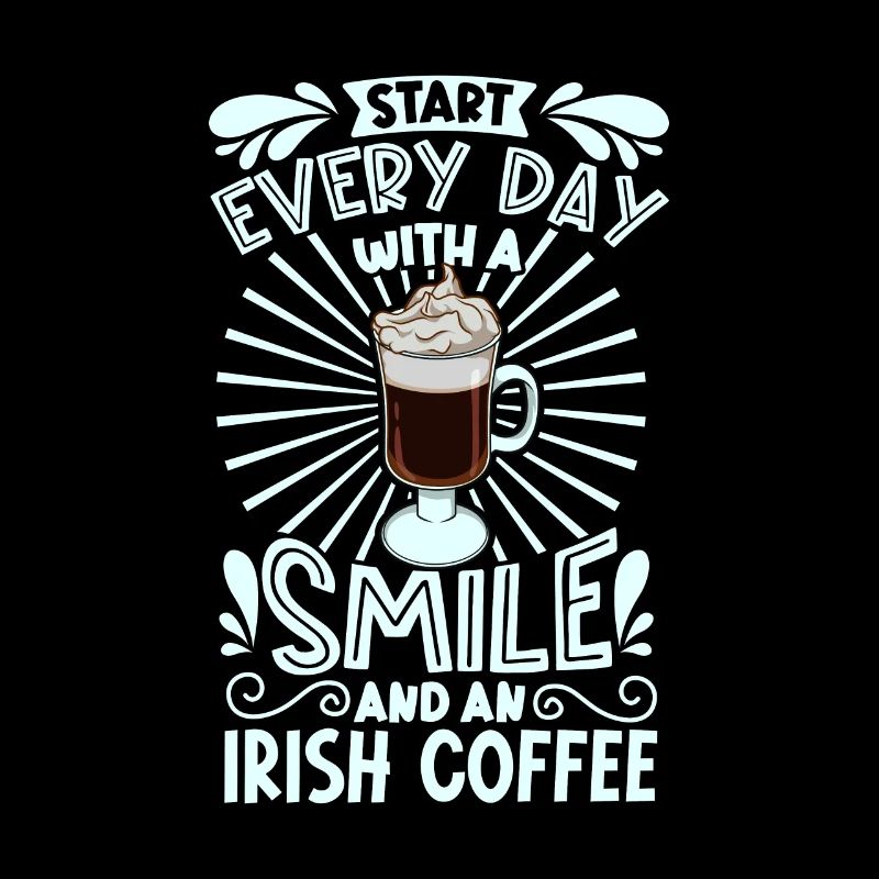 Smile with Irish Coffee