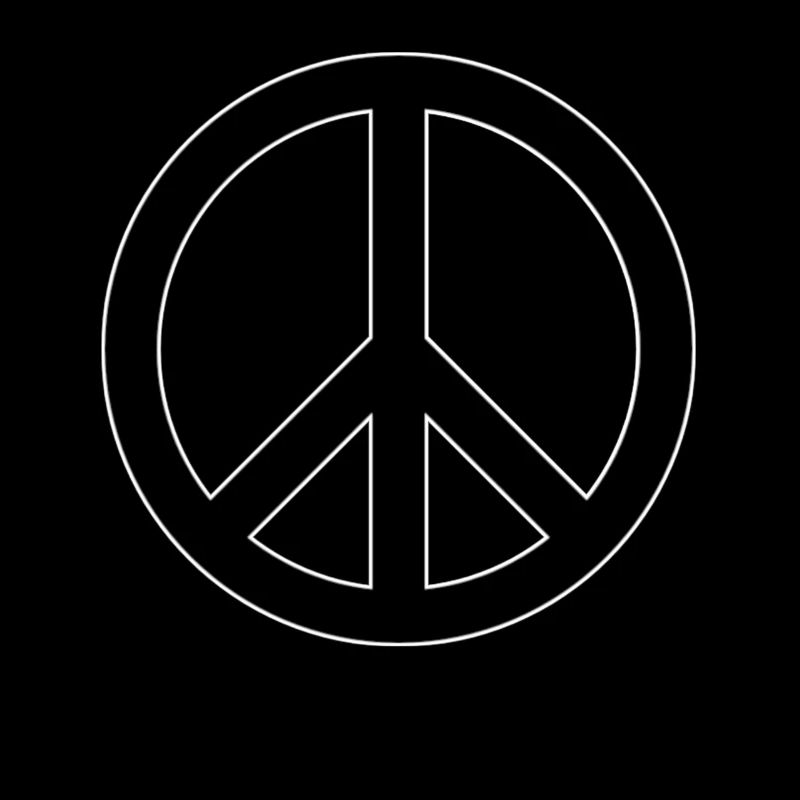 PEACE - Peacesymbol - Friedenszeichen Peacezeichen