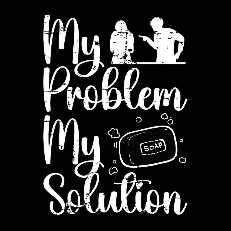 Soapmaker My Problem My Solution Pictogram Mom Dad