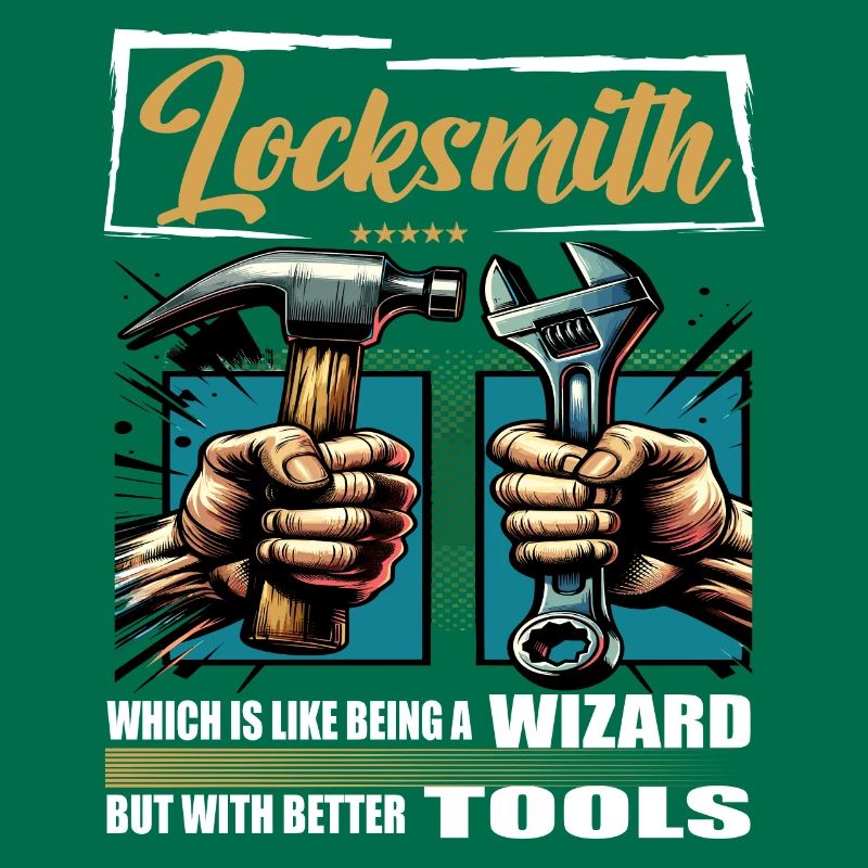 Locksmith Profession Saying Worker