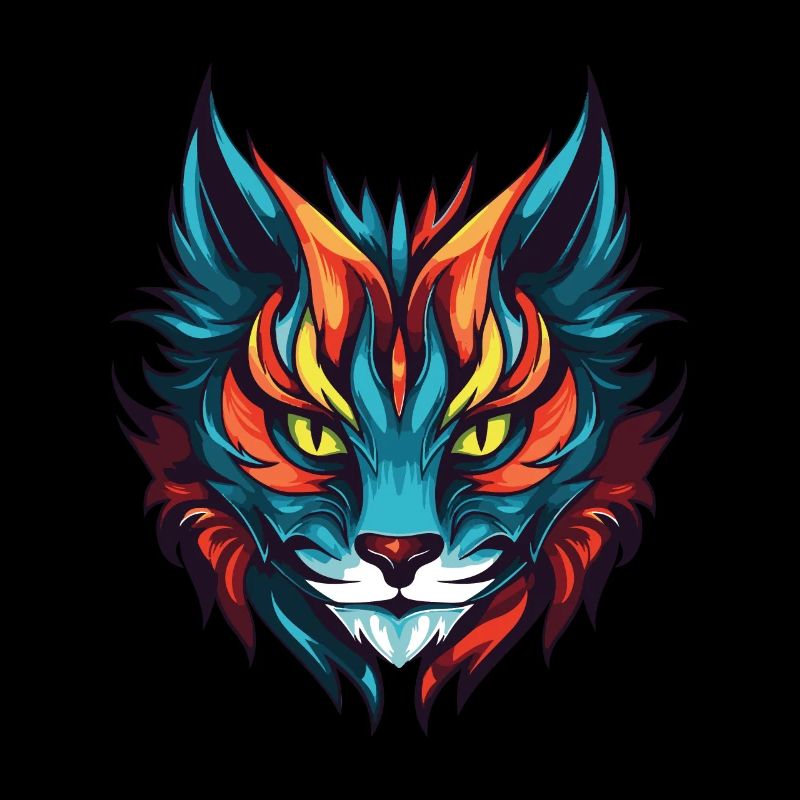 Cat Symbol Head