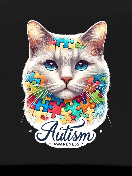 Autism Awareness puzzles piece