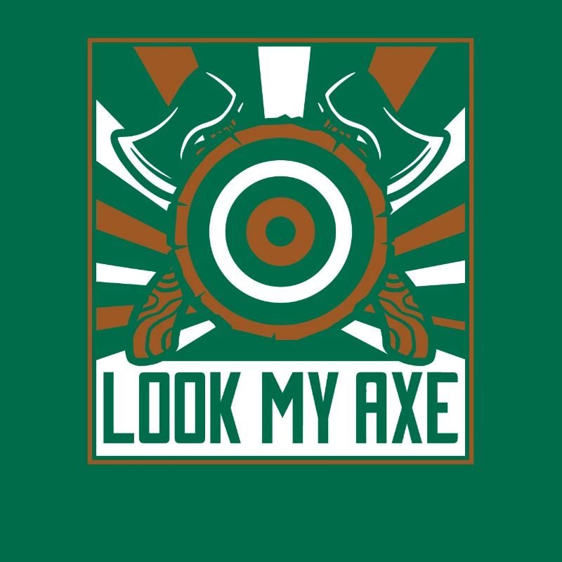 Look My Axe Axe Throwing Competition Game Axe