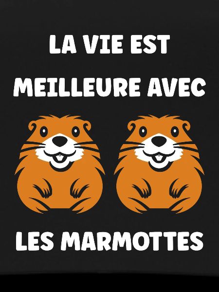 HUMOUR Bébé Marmotte