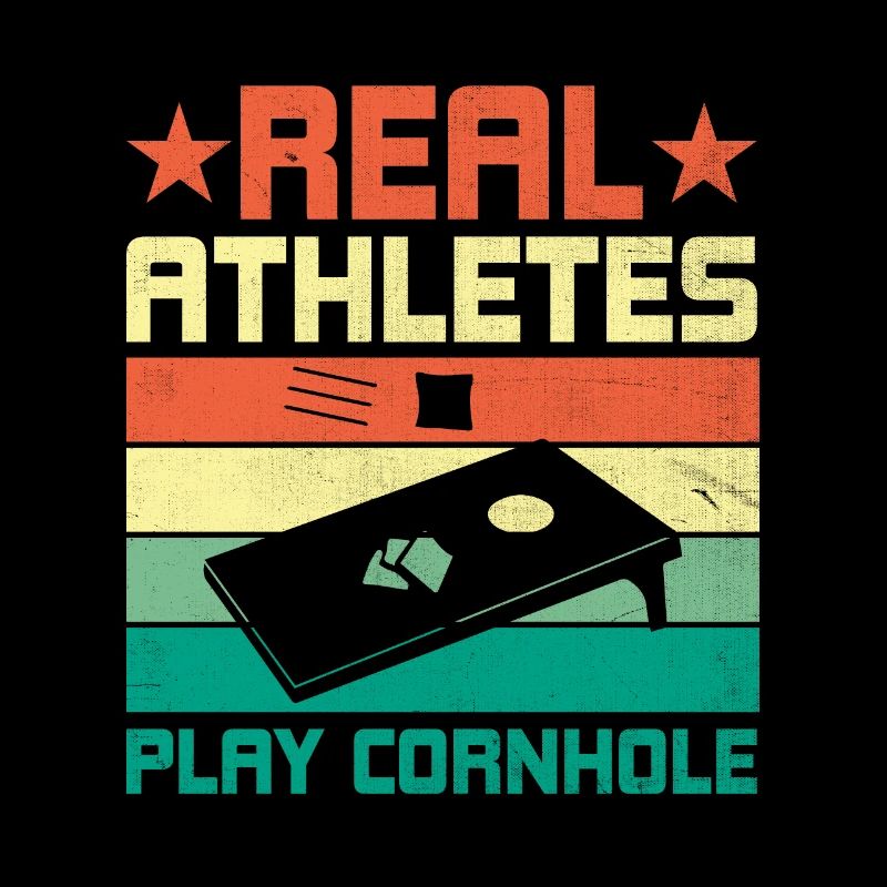 Cornhole Spieler Cornhole Sport Lustig Cornhole Be