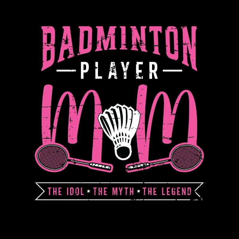 Maman joueuse de badminton L’idole aime le badminton