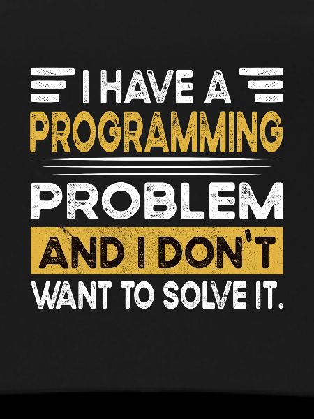 Programming is my hobby