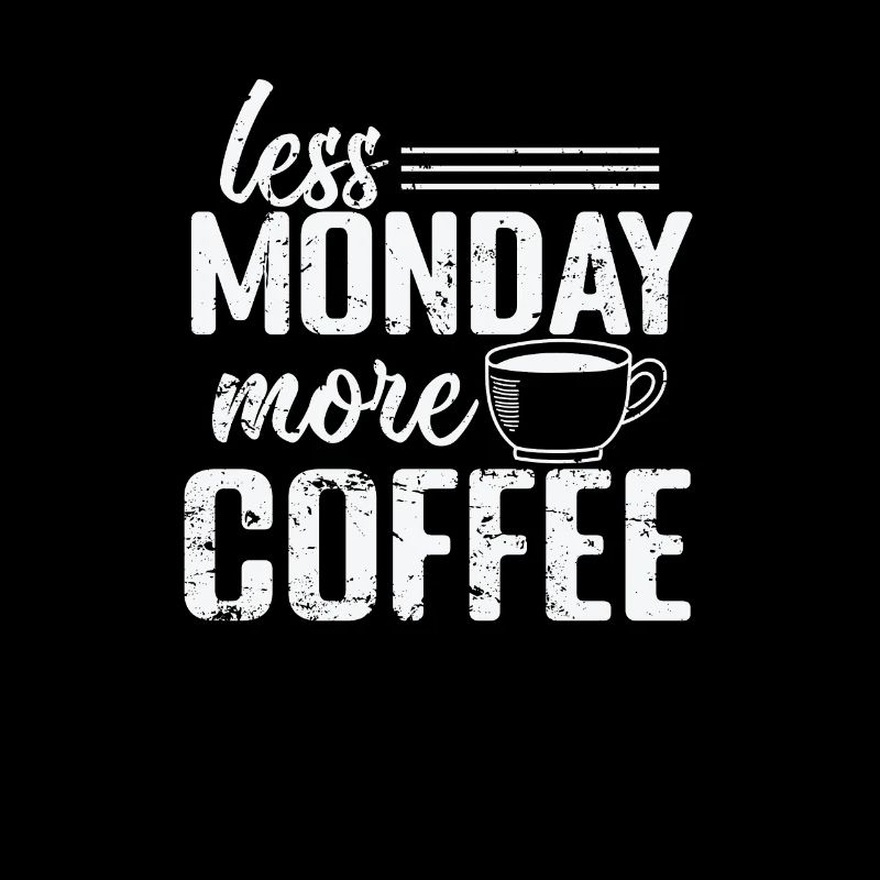 Moins de lundi, plus de caféine, de café