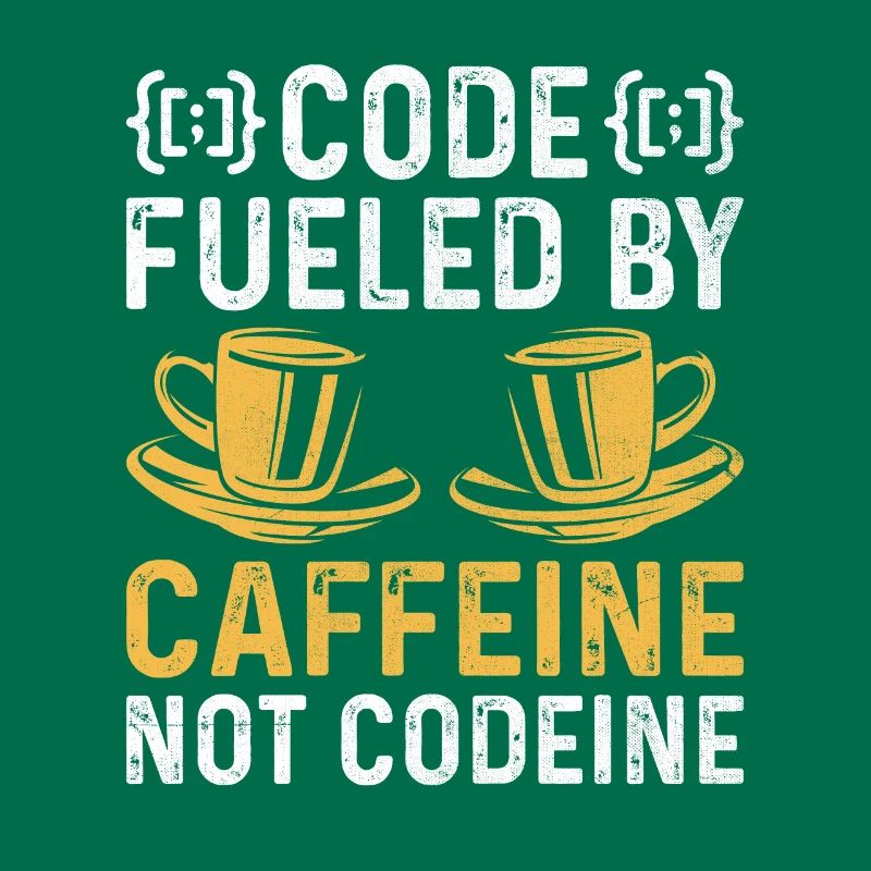 Kaffee-Codierung Programmierer Programmierer Entwickler Nerd Coff