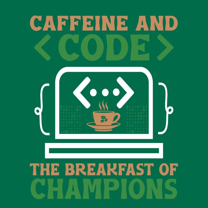Kaffee-Codierung Programmierer Programmierer Entwickler Nerd Coff