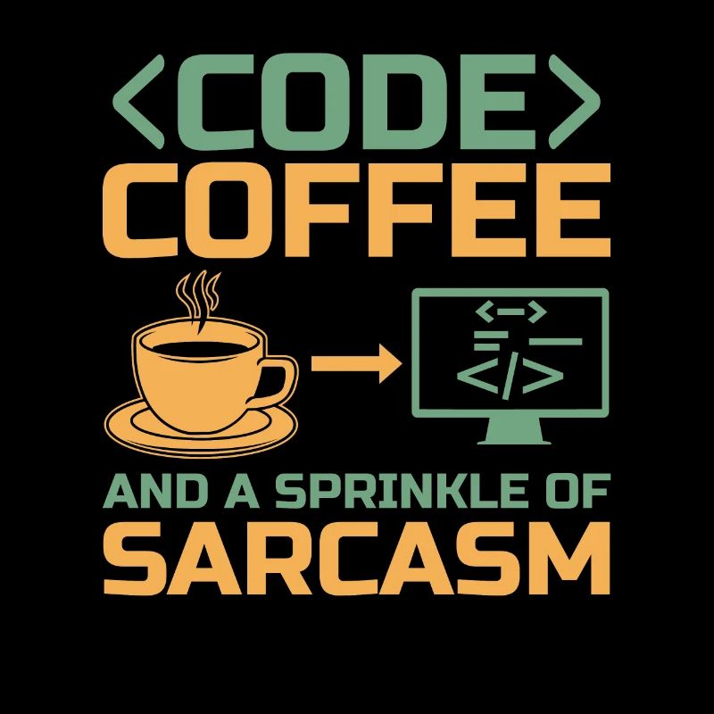 Kaffee-Codierung Programmierer Programmierer Entwickler Nerd Coff