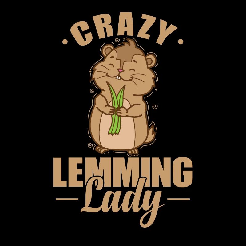 Crazy Lemming Lady Rodent