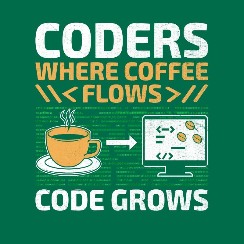 Café Codage Programmeur Codeur Développeur Nerd Coff