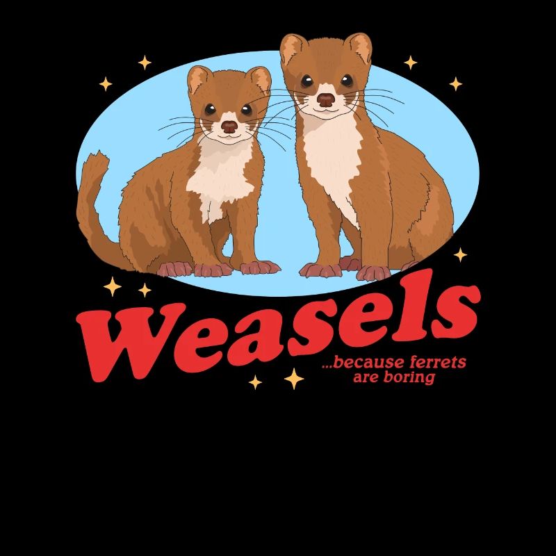 Weasel Hermännchen Mouse Weasel Gift