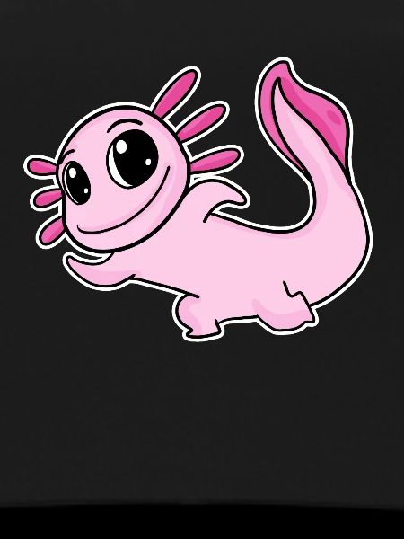 Axolotl Motif Pink