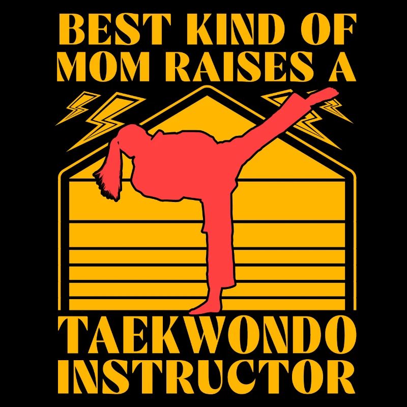 Die beste Mutter zieht einen Taekwondo-Lehrer auf