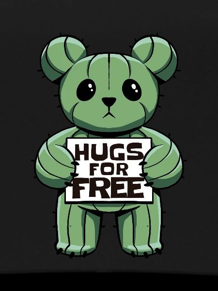 Cactus Hug Bear