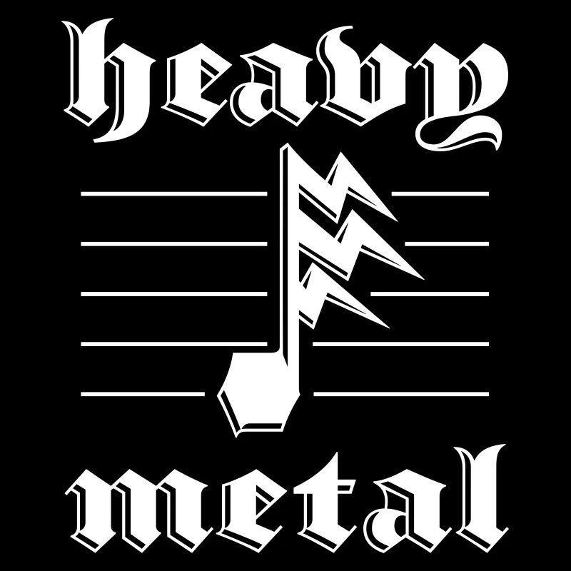 Heavy Metal autocollant Blitznote