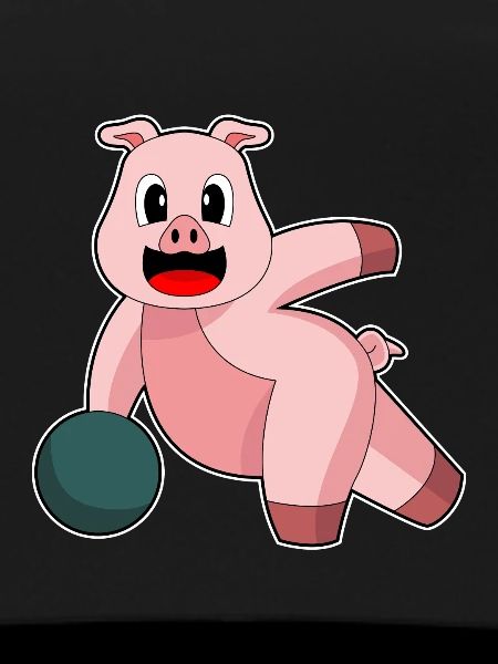 Pig Bowling Bowling Ball